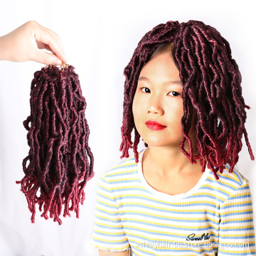 Julianna Kids Hair Extensions Bulk Wholesale Mixed Girls Soft Locs Crochet Kids School Hair For Kid Curly Hair
